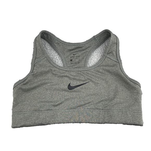 Nike Sports‎ Bra Women's Small Gray Gym Activewear Training Athleisure Gorpcore - Picture 1 of 5